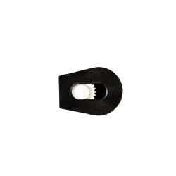 Зажим для шнура 4 мм KL  Чёрный + Белый (поштучно)  в Республика Коми