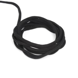 Шнур для одежды 4,5 мм, цвет Чёрный (на отрез)  в Республика Коми