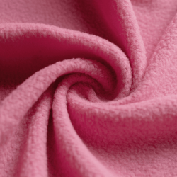 Флис Односторонний 130 гр/м2, цвет Розовый (на отрез)  в Республика Коми