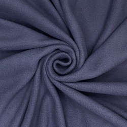 Ткань Флис Односторонний 130 гр/м2, цвет Темно-серый (на отрез)  в Республика Коми
