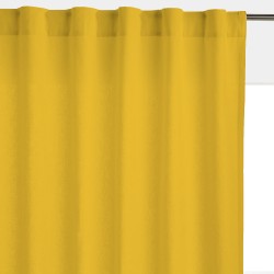 Штора уличная на Трубной ленте (В-220*Ш-145) Желтая, (ткань Оксфорд 600)  в Республика Коми