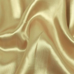 Ткань Атлас-сатин ЛЮКС, цвет Золотой (на отрез)  в Республика Коми
