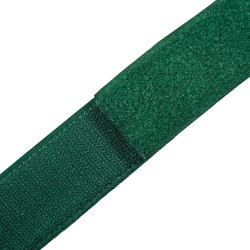 Контактная лента 40мм (38мм) цвет Зелёный (велькро-липучка, на отрез)  в Республика Коми