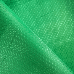 Ткань Оксфорд 300D PU Рип-Стоп СОТЫ, цвет Зелёный (на отрез)  в Республика Коми