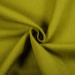 Ткань Рогожка (мебельная), цвет Зелёный (на отрез)  в Республика Коми