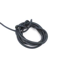 Шнур (Резинка) шляпный 3мм, цвет Серый (на отрез)  в Республика Коми