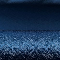 Ткань Блэкаут для штор светозатемняющая 100% &quot;Орнамент Синий&quot; (на отрез)  в Республика Коми